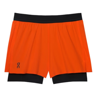 3 Performance 2/1 Shorts «Schwarz Orange»