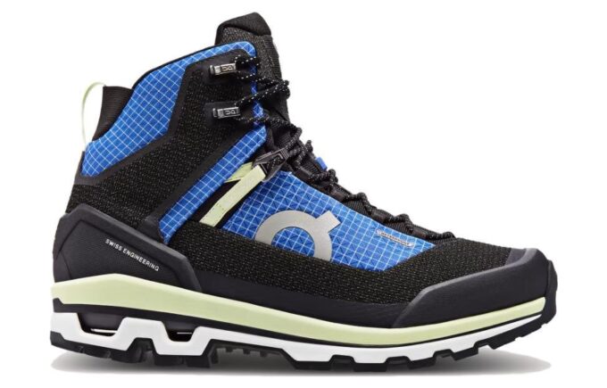 Cloudalpine wasserdichte Laufschuhe «Blau Schwarz»