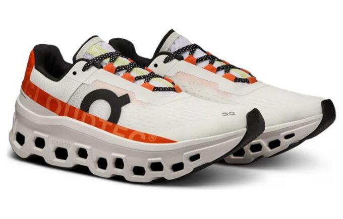 Cloudmonster «Naturweiß-Flamme»