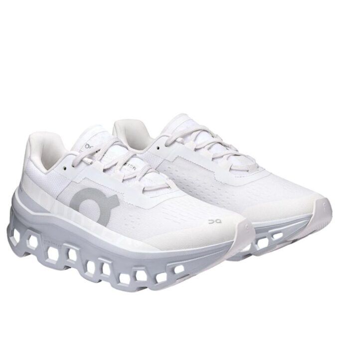 Cloudmonster «Weiß Gletschergrau»