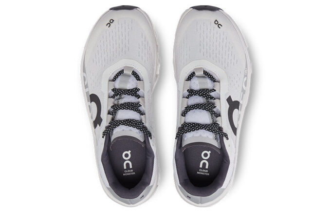 Cloudmonster «Weiß Schwarz Grau»