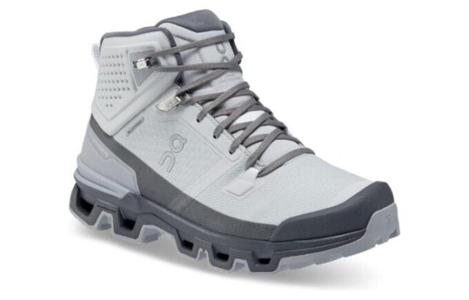 Cloudrock 2 wasserdichte Laufschuhe «Grau Weiß»