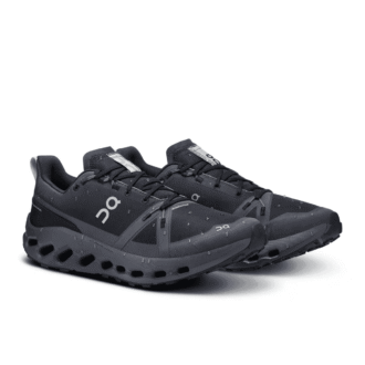 Cloudsurfer Trail wasserdichte Laufschuhe «Schwarze Finsternis»