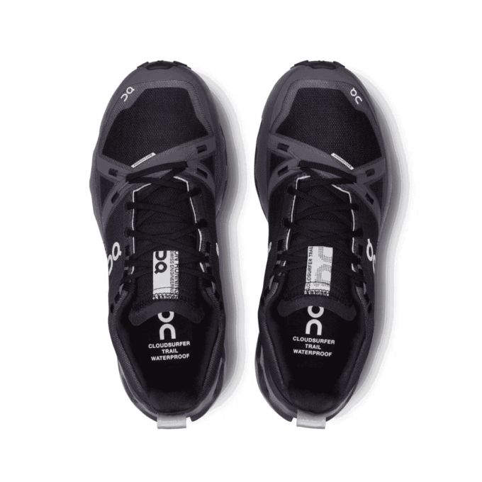 Cloudsurfer Trail wasserdichte Laufschuhe «Schwarze Finsternis»