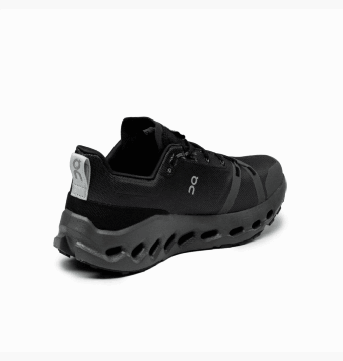 Cloudsurfer Trail wasserdichte Laufschuhe «Schwarze Finsternis»