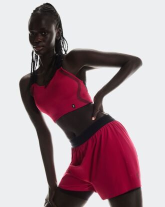 Damen 3″ Performance 2/1 Shorts Grenadin | Schwarz