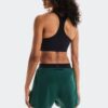 Damen 3″ Performance 2/1 Shorts Spirulina | Schwarz