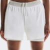 Damen 3″ Performance 2/1 Shorts Weiß | Glacier