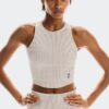 Damen All-Day Rippen-Crop-Top