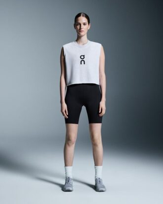 Damen Club Crew Crop