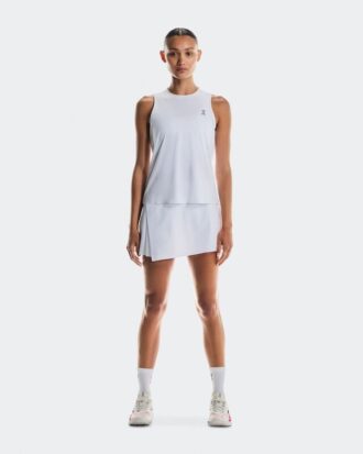 Damen Court Rock Seitliche Falte