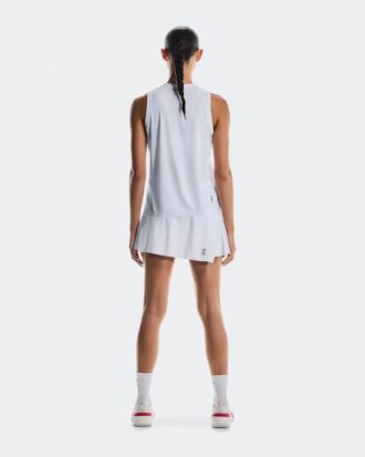 Damen Court Rock Seitliche Falte