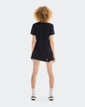 Damen Court Rock Seitliche Falte