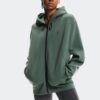 Damen Focus Tech Zip Hoodie