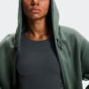 Damen Focus Tech Zip Hoodie