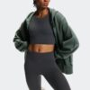 Damen Focus Tech Zip Hoodie