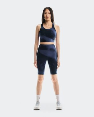 Damen Studio Crop Top mit offenem Rücken