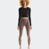 Damen Studio Knit Long-T Crop