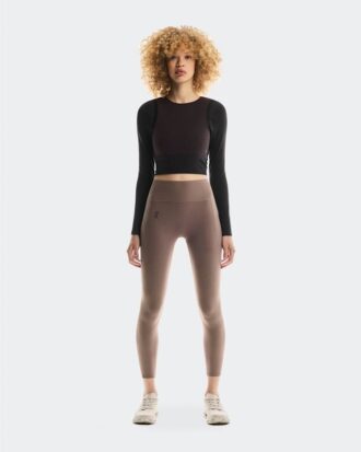 Damen Studio Knit Long-T Crop