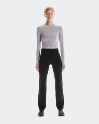 Damen Studio Long-T Crop