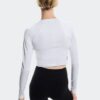 Damen Studio Long-T Crop
