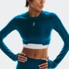 Damen Train Long Sleeve Crop Damen Train Long Sleeve Crop
