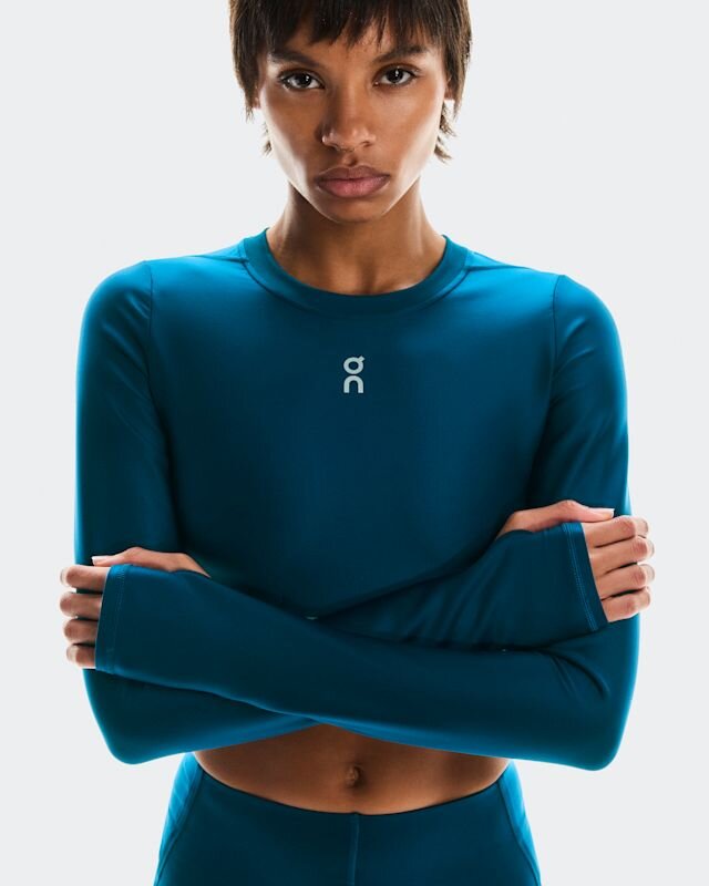 Damen Train Long Sleeve Crop Damen Train Long Sleeve Crop