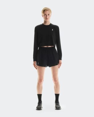 Damen Train Long-T Crop Graphic