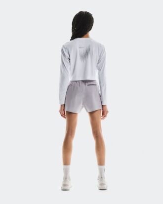 Damen Train Long-T Crop Graphic