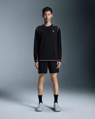 Herren 5″ Core Shorts Schwarz