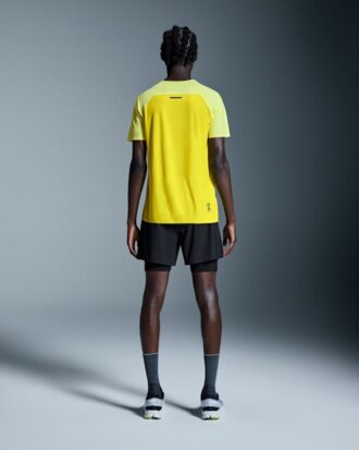 Herren 5″ Performance 2/1 Shorts Schwarz