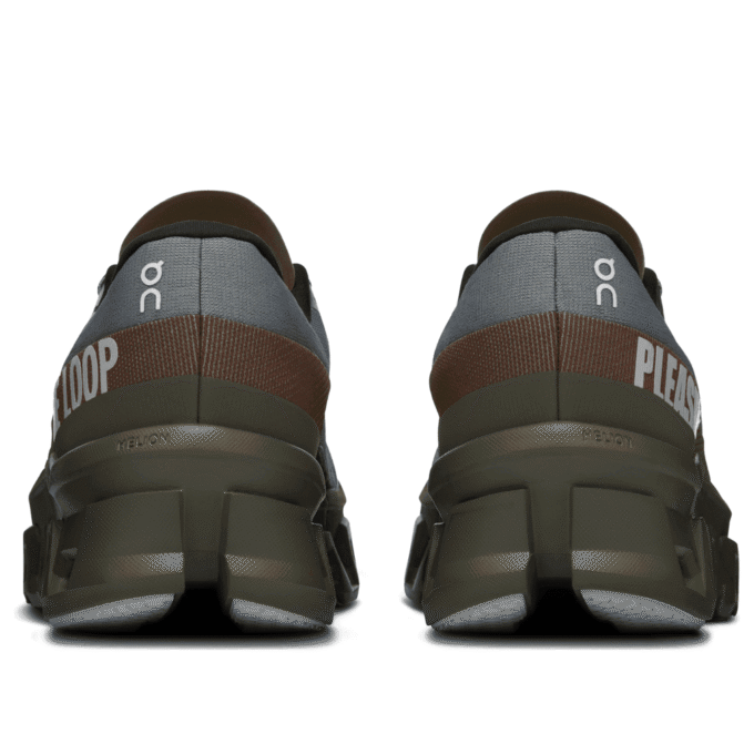 On Running x PLEASURES x The Loop Cloudmonster 2 «Grau»