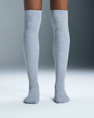 Terry-Socken im Kniestrumpf-Stil
