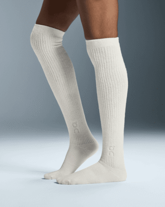 Terry-Socken im Kniestrumpf-Stil